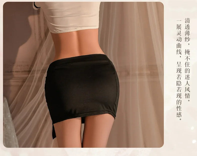 Sexy Office Lady Dress Role Play Outfit