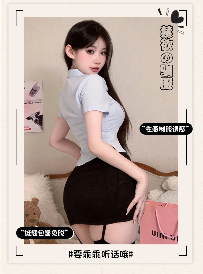 Naughty Secretary Sexy Uniform