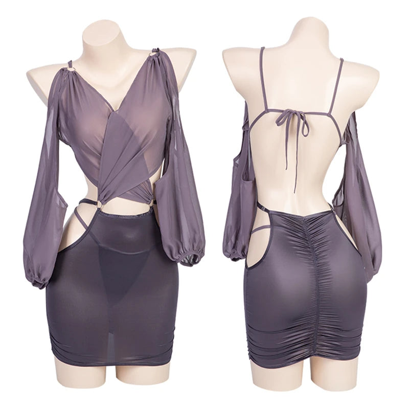 Naughty Secretary One-piece Dress