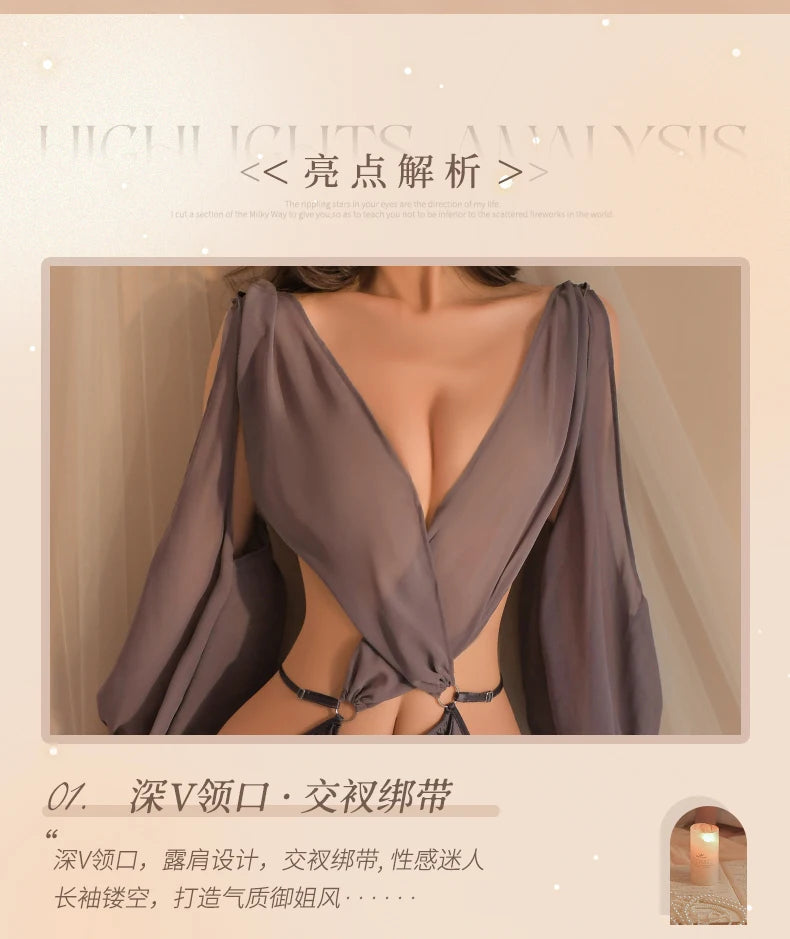 Naughty Secretary One-piece Dress