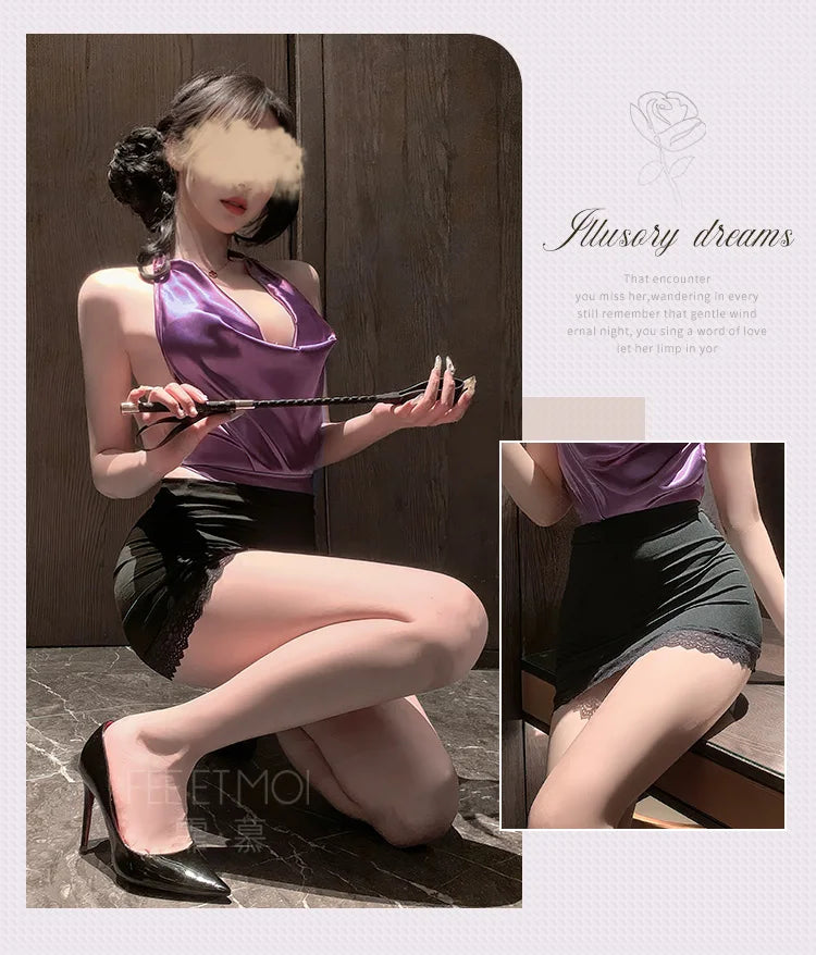 Seductive & Elegant Naughty Secretary Costume