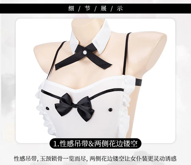 Lolita Maid Girl Apron Sexy Nightdress