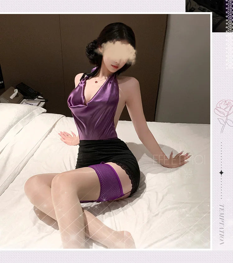 Seductive & Elegant Naughty Secretary Costume