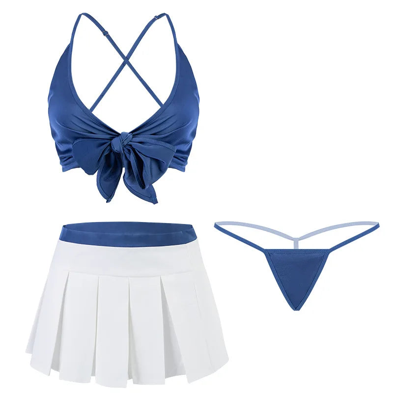 Sexy Bandage Miniskirt Cosplay (Navy Sailor Set Charm)