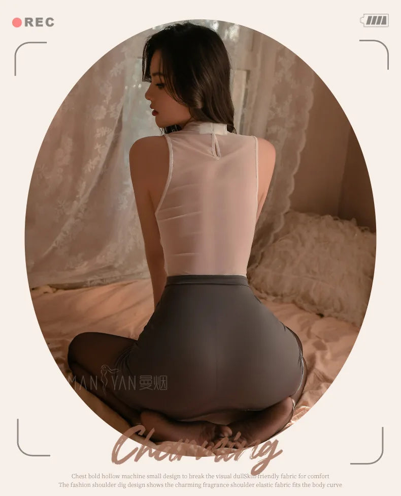 Seductive Secretary Uniform