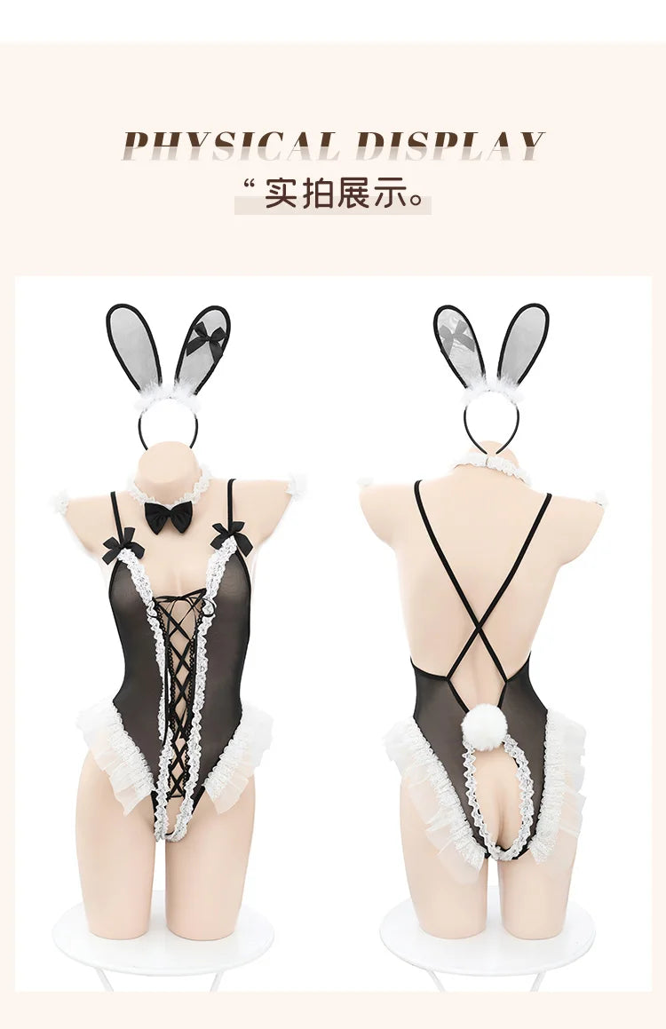 Rabbit Bodysuit Uniform Set