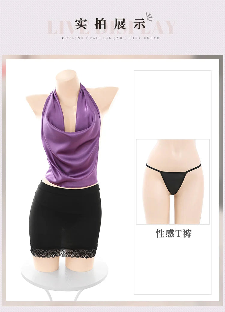 Seductive & Elegant Naughty Secretary Costume