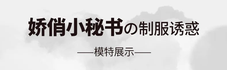 Sexy Miss Secretary Exotic Uniform Cosplay