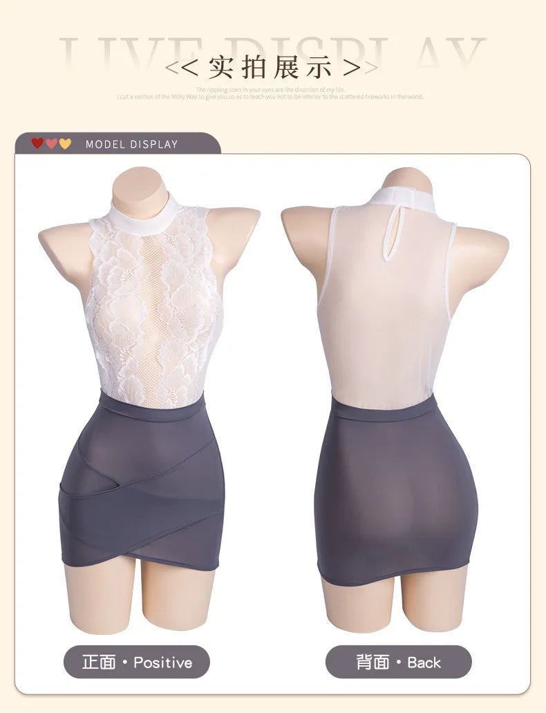 Seductive Secretary Uniform