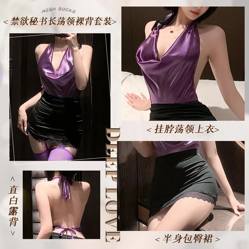 Seductive & Elegant Naughty Secretary Costume