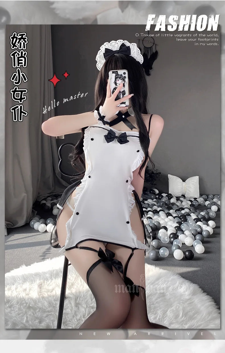 Lolita Maid Girl Apron Sexy Nightdress