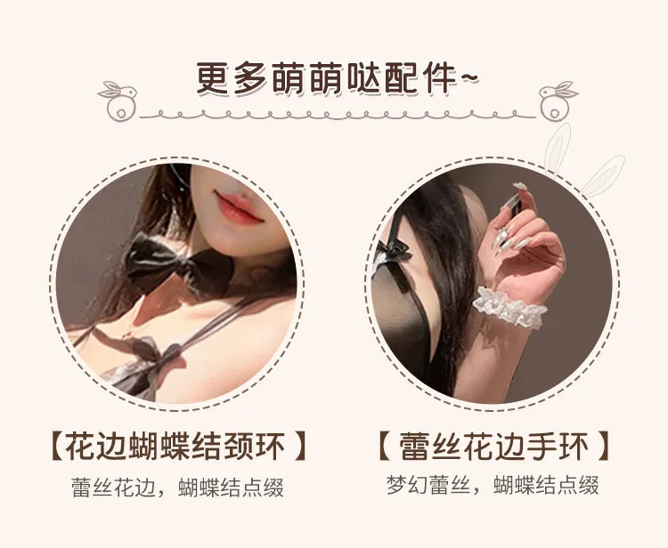 Rabbit Bodysuit Uniform Set