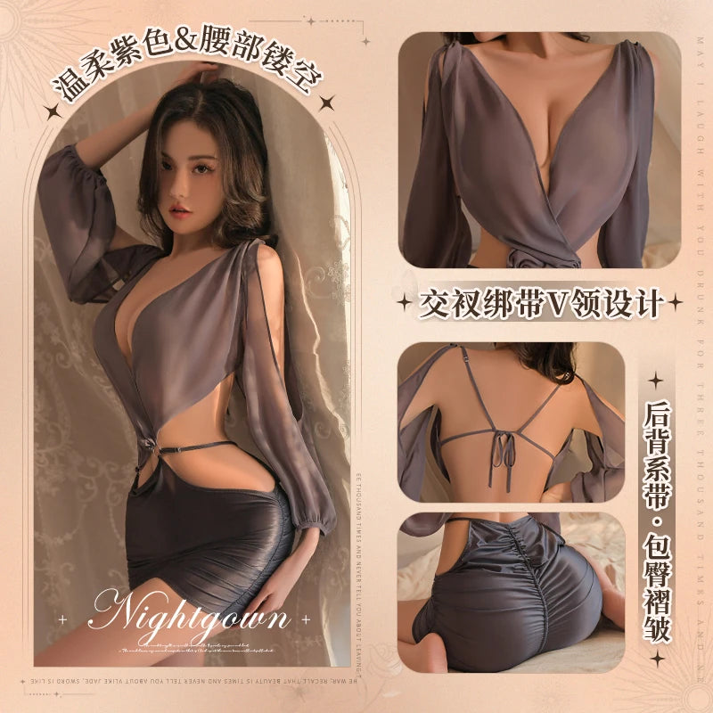 Naughty Secretary One-piece Dress